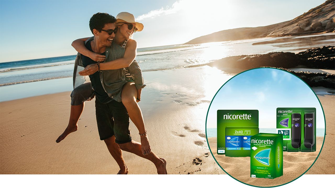 Nicorette landing page 3