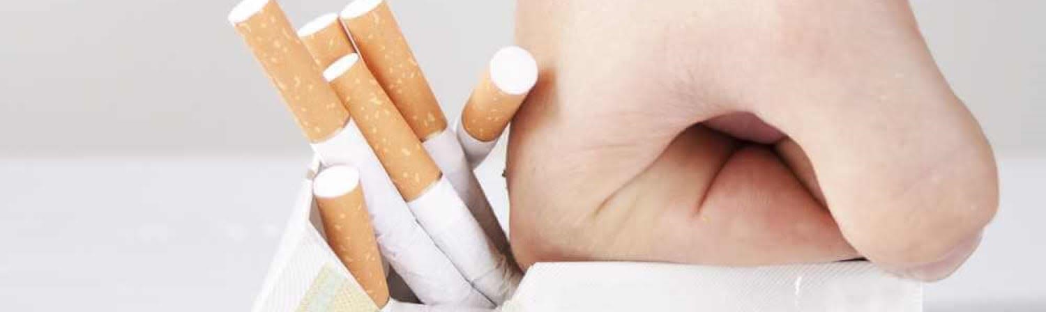 Diversos métodos para dejar de fumar en un diseño visual.