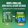 Pastille de nicotine Nicorette® : Nouvel emballage fabriqué avec 85 % moins de plastique