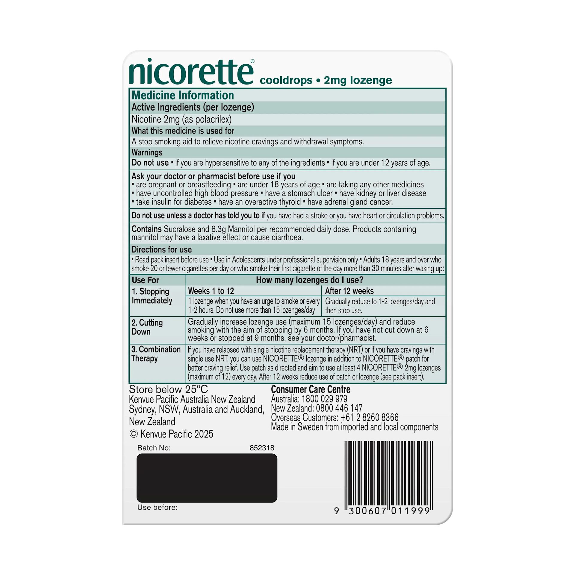 NICORETTE® Lozenge