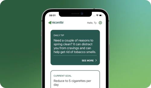 Download the Nicorette Stop Smoking App - Image 2 - Nicorette - en-AU