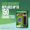 Each NICORETTE® QuickMist® Nicotine Spray Replaces up to 150 Cigarettes Each NICORETTE® QuickMist® Nicotine Spray Replaces up to 150 Cigarettes