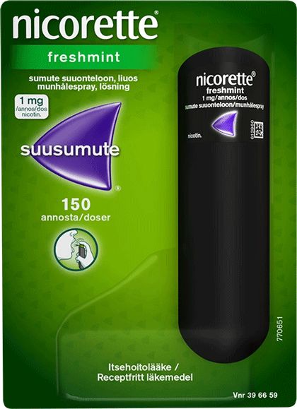 Nicorette berrymint suusumute