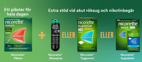 Nicorette Dual Support Products