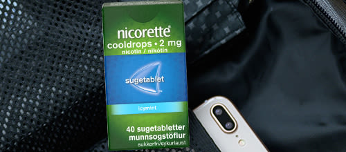 Nicorette Lozenge 2mg container