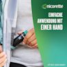 Nicorette Spray - Anwendung mit einer Hand