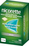 Nicorette® Classic Gum 2 mg liečivé žuvačky, 105 žuvačiek