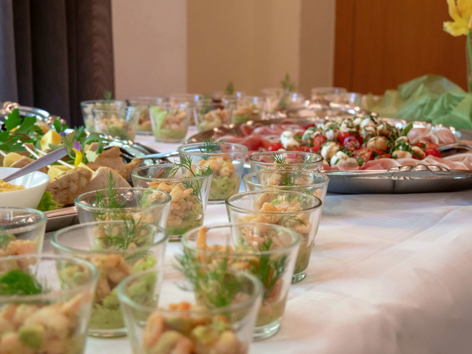 Warm en koud buffet op locatie