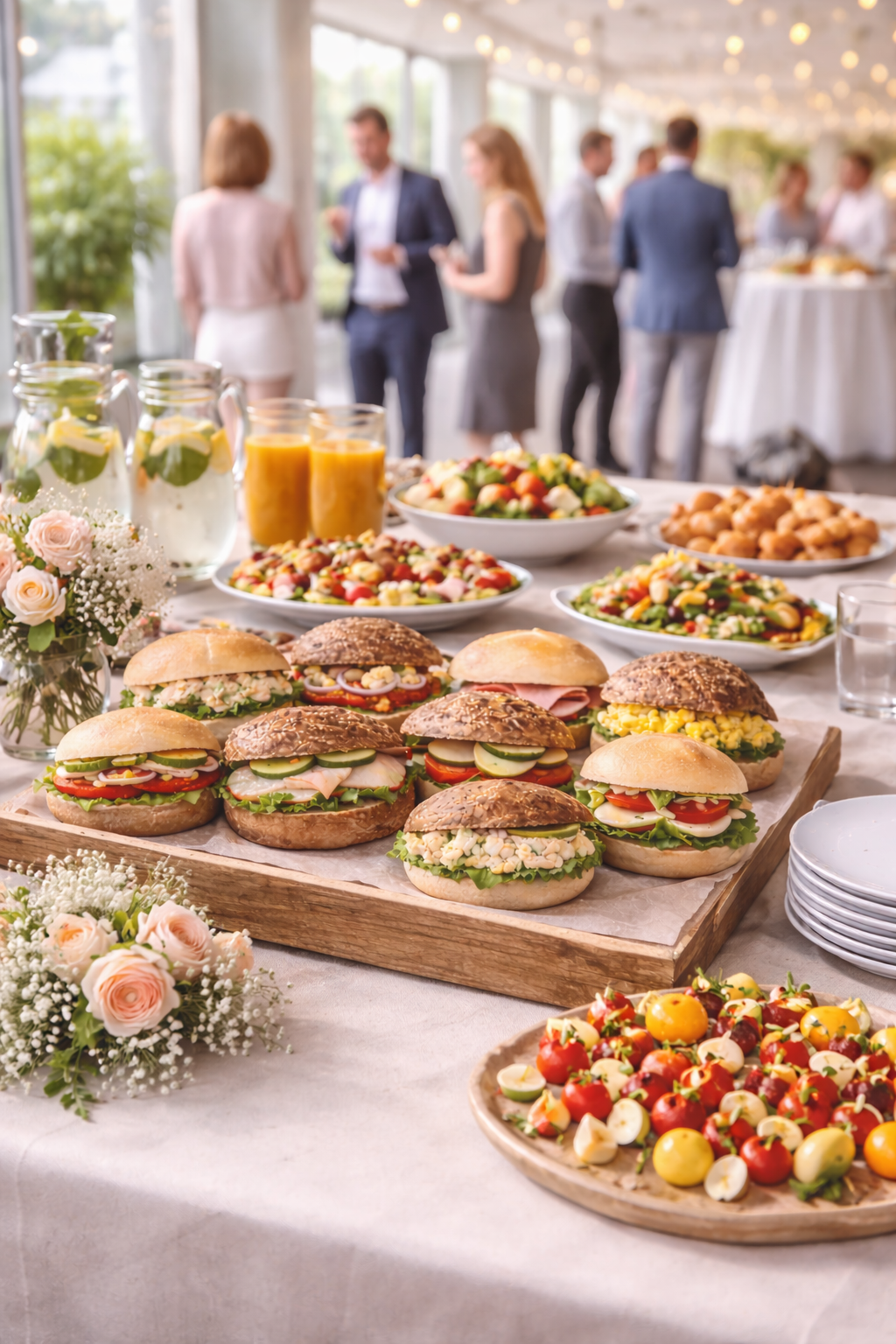 Lunch voor je receptie regelen, zo doe je dat!