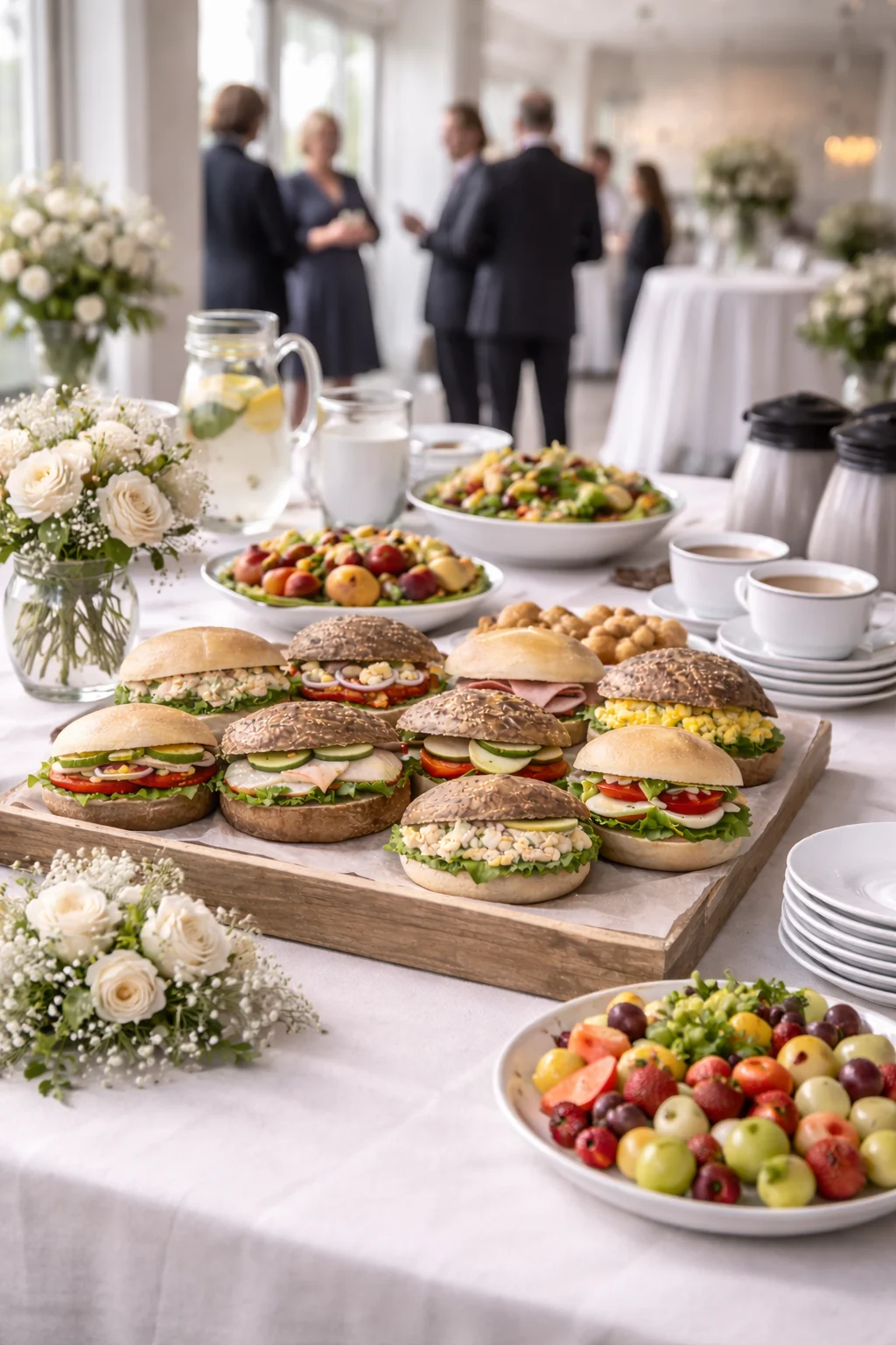 Lunch voor een begrafenis regelen?