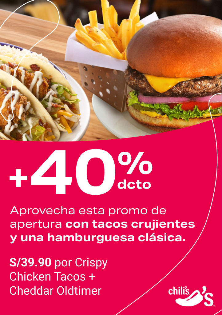 Apertura Chilis - 40% dscto