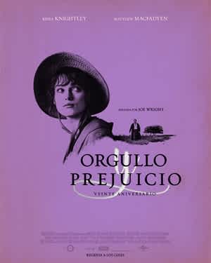 poster cartel pelicula orgullo y prejuicio