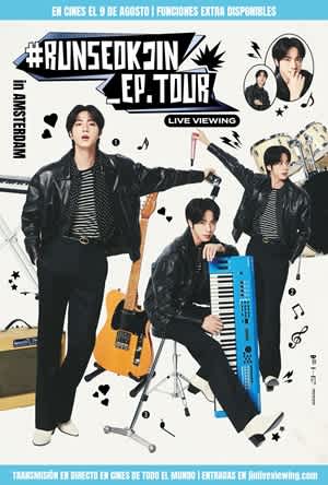 poster cartel pelicula #RUNSEOKJIN_EP.TOUR