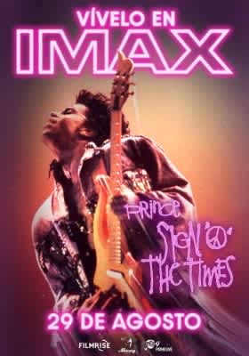 poster cartel pelicula prince - sign o'the times