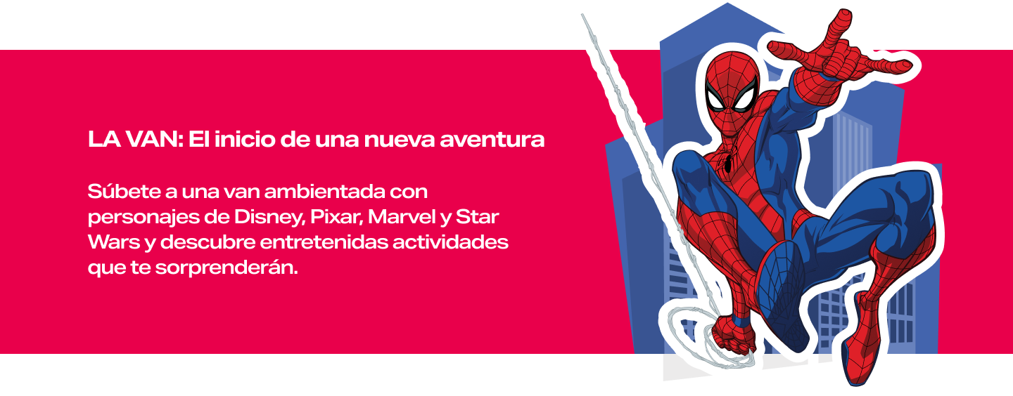 Van cinecolor invitación Mallplaza