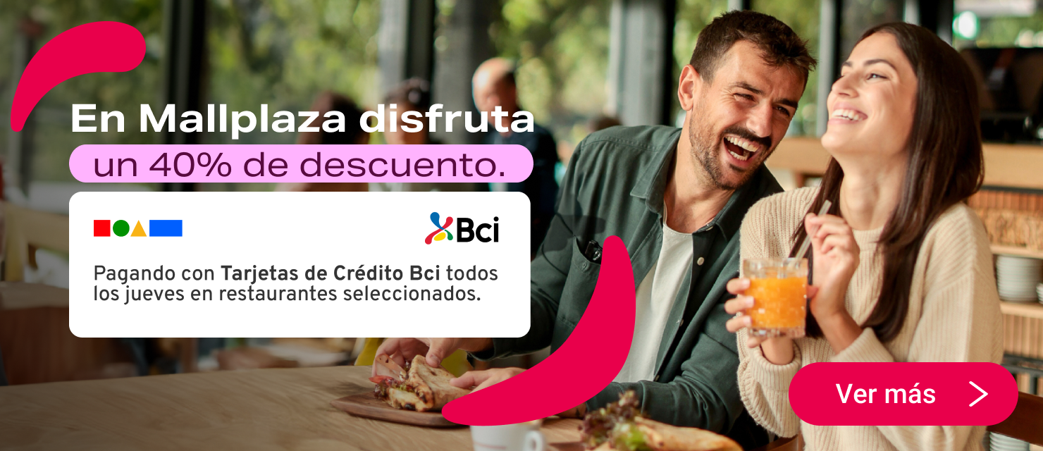 Descuento Banco Bci en Mallplaza