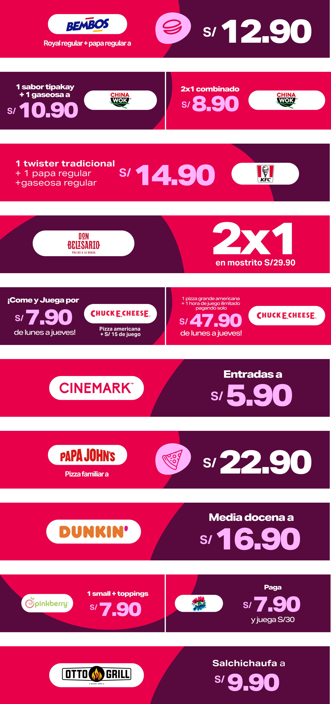 Promociones Yaperas en Mallplaza Trujillo