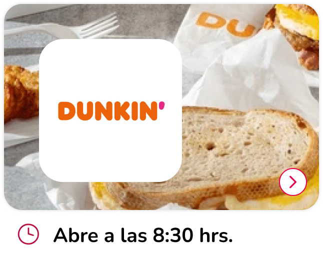Dunkin | Desayunos Mallplaza Vespucio