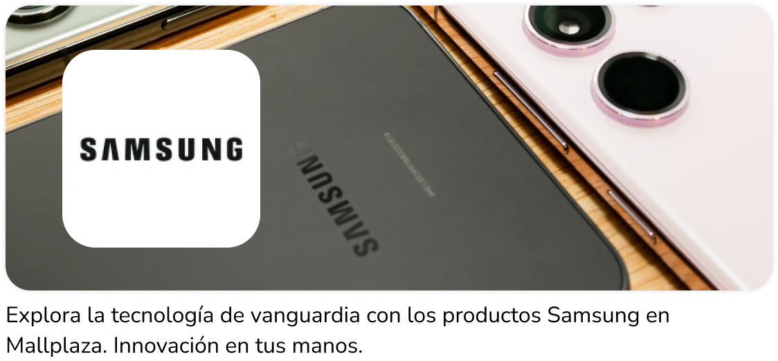 Nueva Apertura de tiendas tienda Samsung