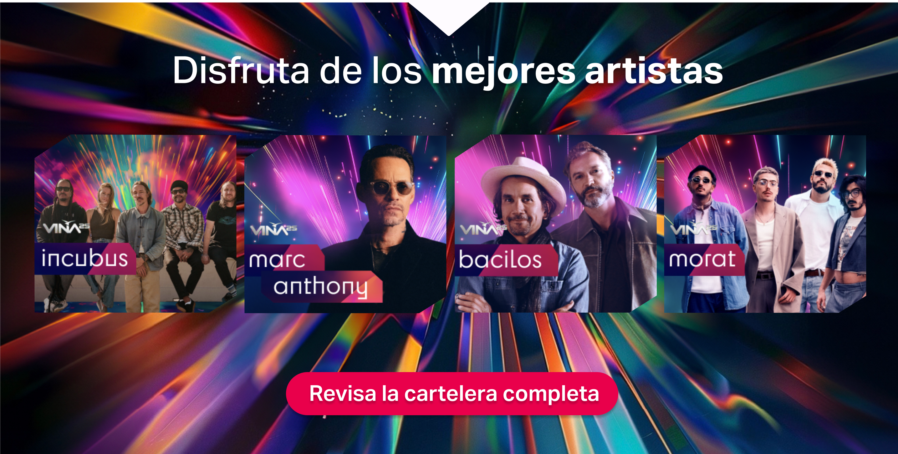 Los mejores artistas están en Viña 2025