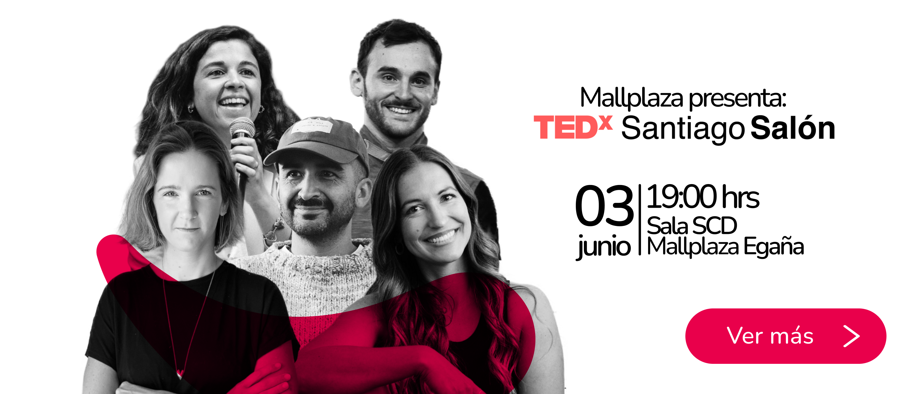 Charla TEDx Salón Santiago en Mallplaza Egaña