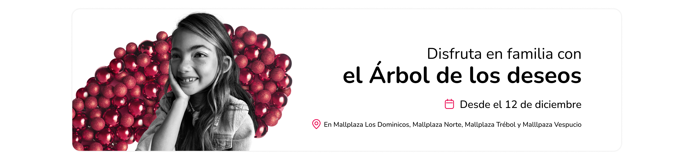 Árbol de los deseos en Mallplaza Navidad 2025