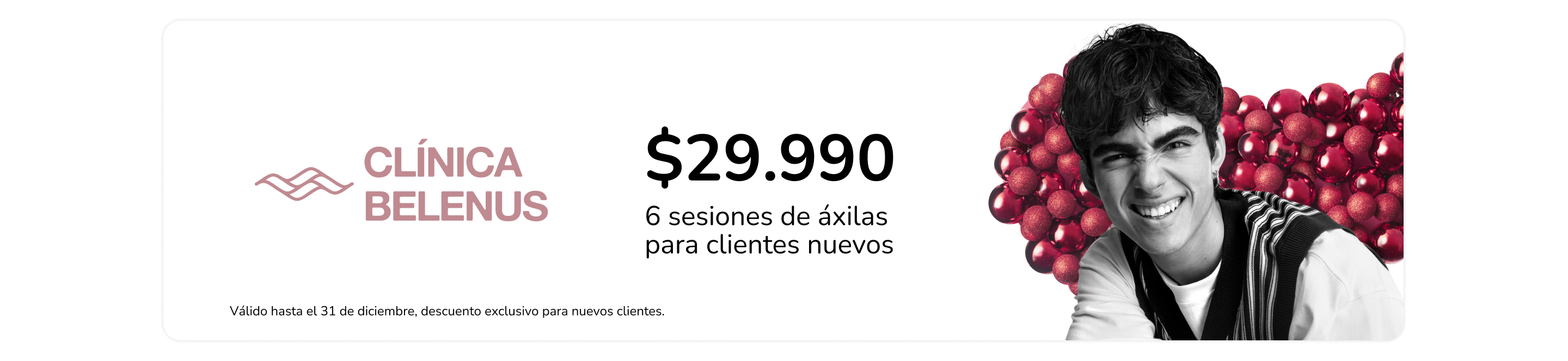 Promoción Navidad Clínica Belenus en Mallplaza