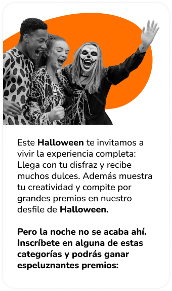 Ven a vivir Halloween