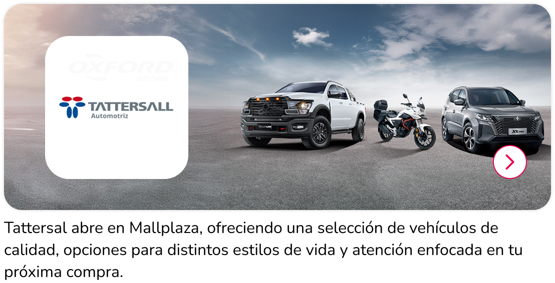 Nueva apertura Tattersall en Mallplaza