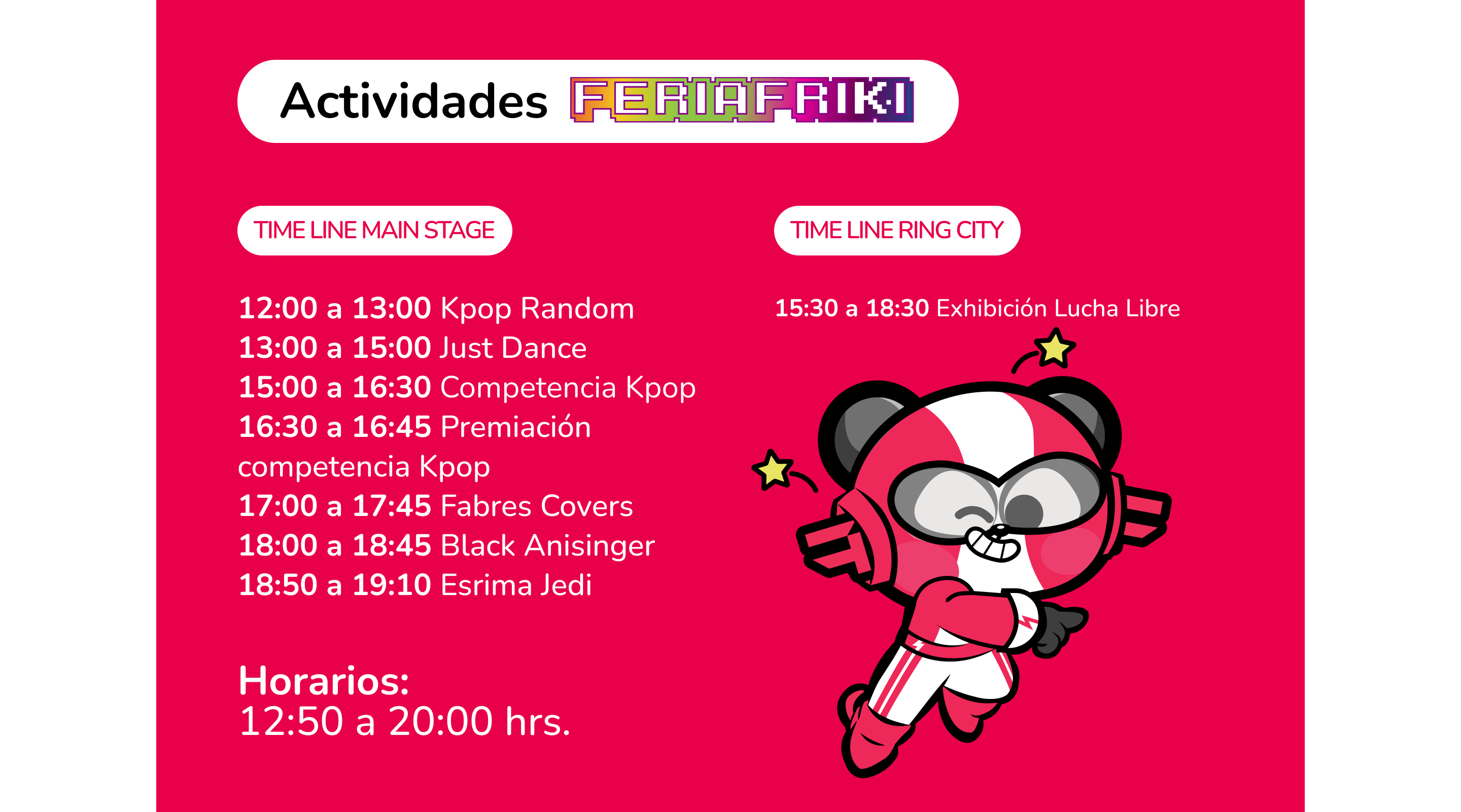 Actividades Feria Friki en Mallplaza Tobalaba