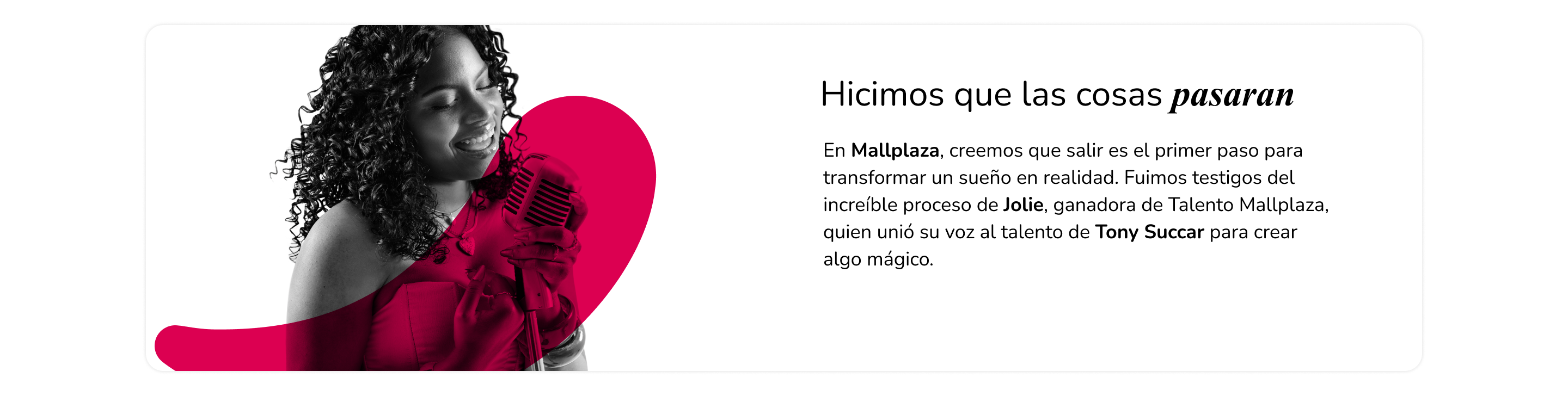 Tu energía es el primer acorde