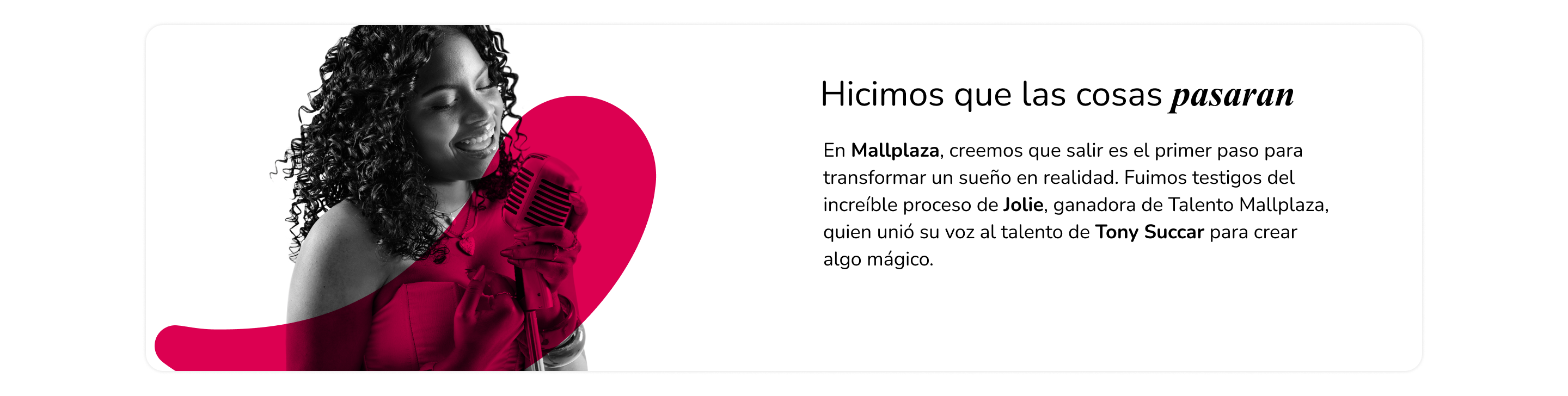 Tu energía es el primer acorde