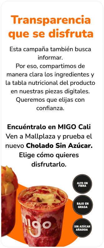 Migo - Transparencia que se disfruta