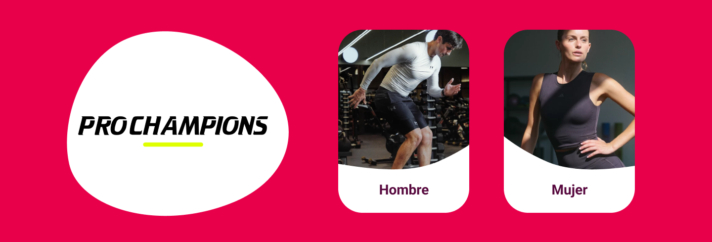 Prochampions productos para hombre y mujer