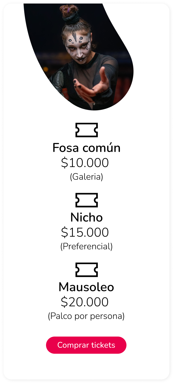 Entradas Circo del Terror en Mallplaza Norte