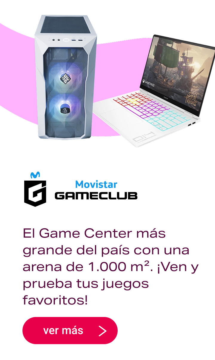 Movistar Gameclub en Mallplaza Vespucio