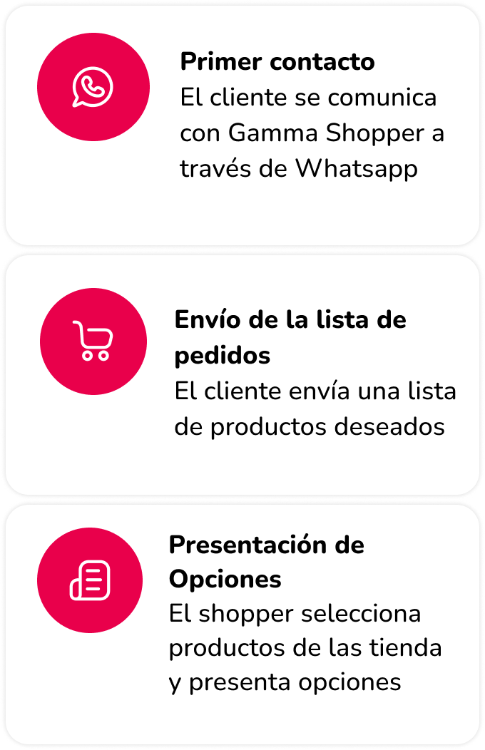 Pasos a Seguir Gamma Shopper 1