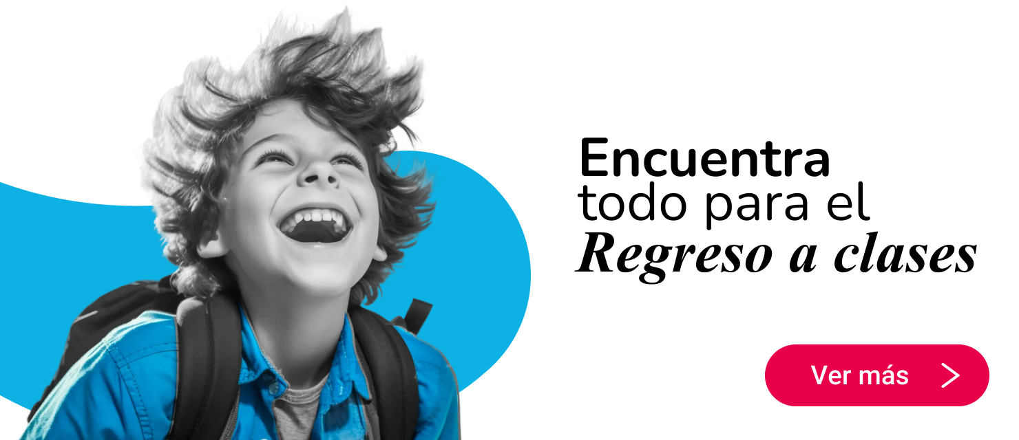 Encuentra todo para el regreso a clases