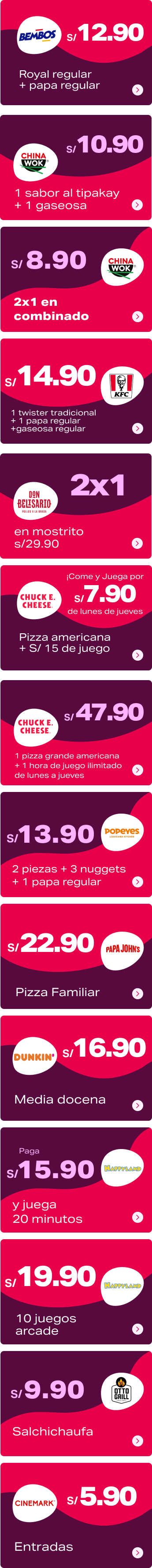 Promociones Yaperas en Mallplaza Bellavista