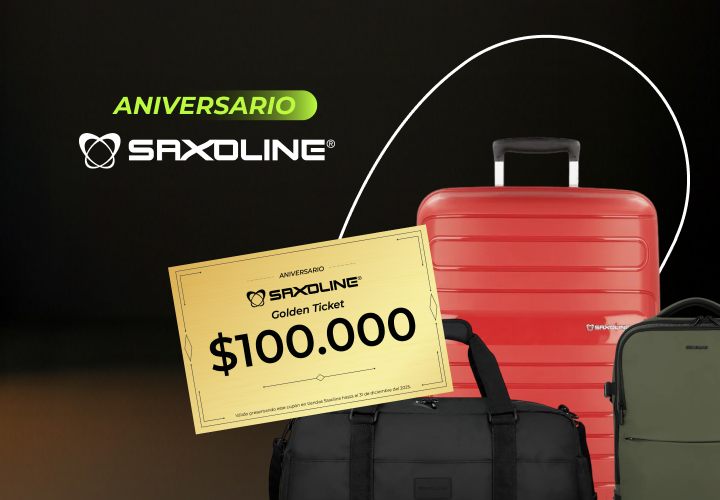 Aniversario Saxoline Golden Ticket en Mallplaza