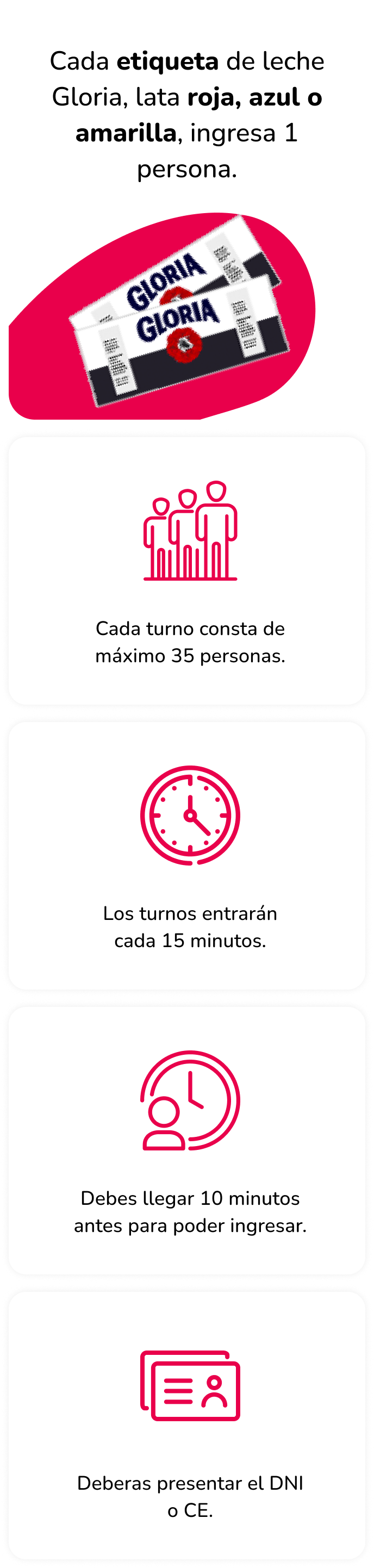 cómo ser parte de Mundo Gloria Mallplaza Perú