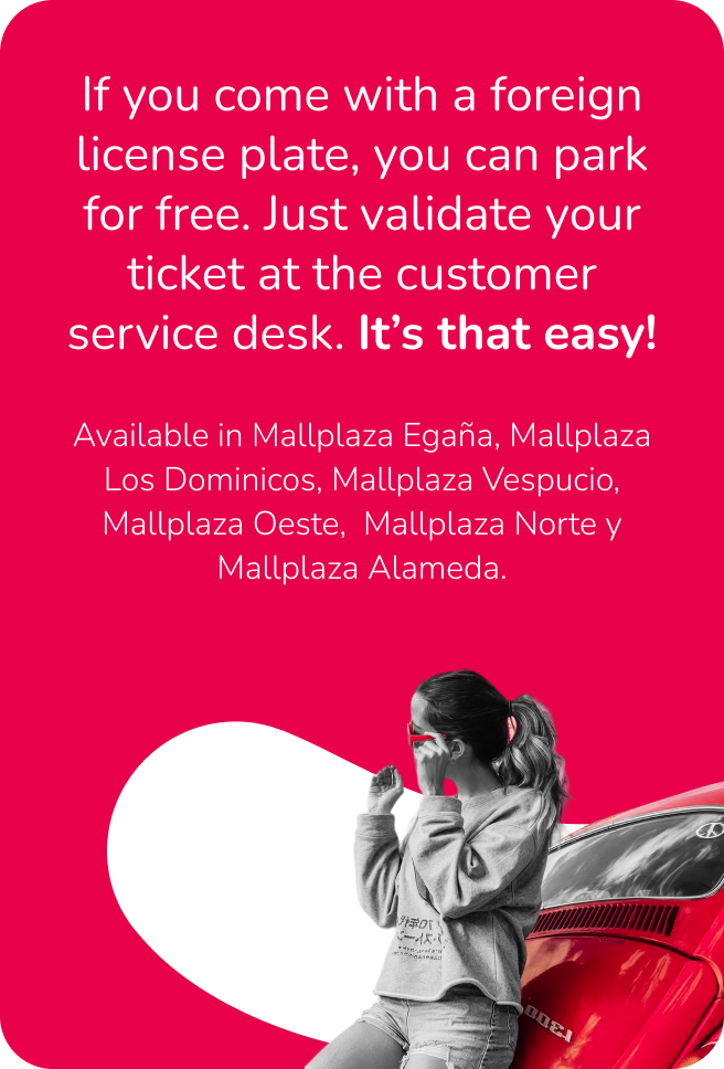 Free Parking Turista Mallplaza