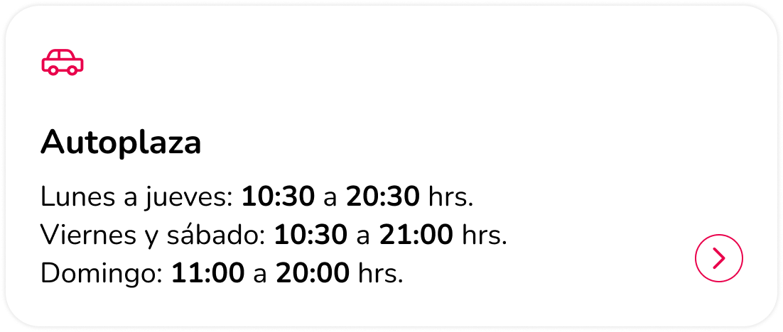 Horario Autoplaza Mallplaza