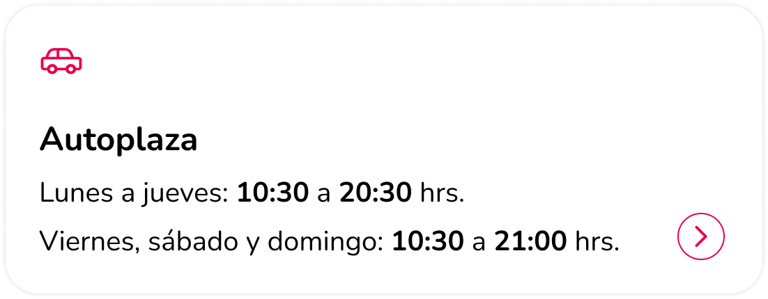 Horario Autoplaza Mallplaza 2026