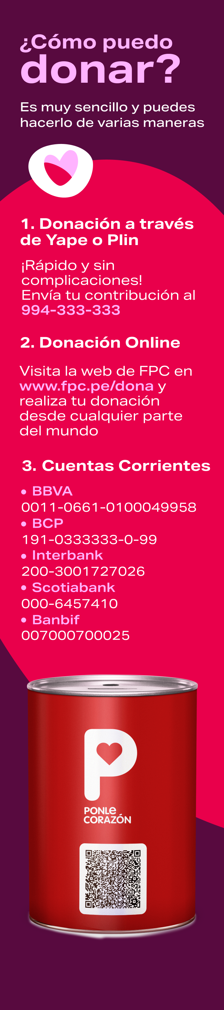 Como puedo donar