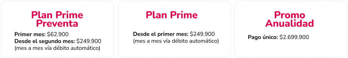 Action Black - Planes y Precios