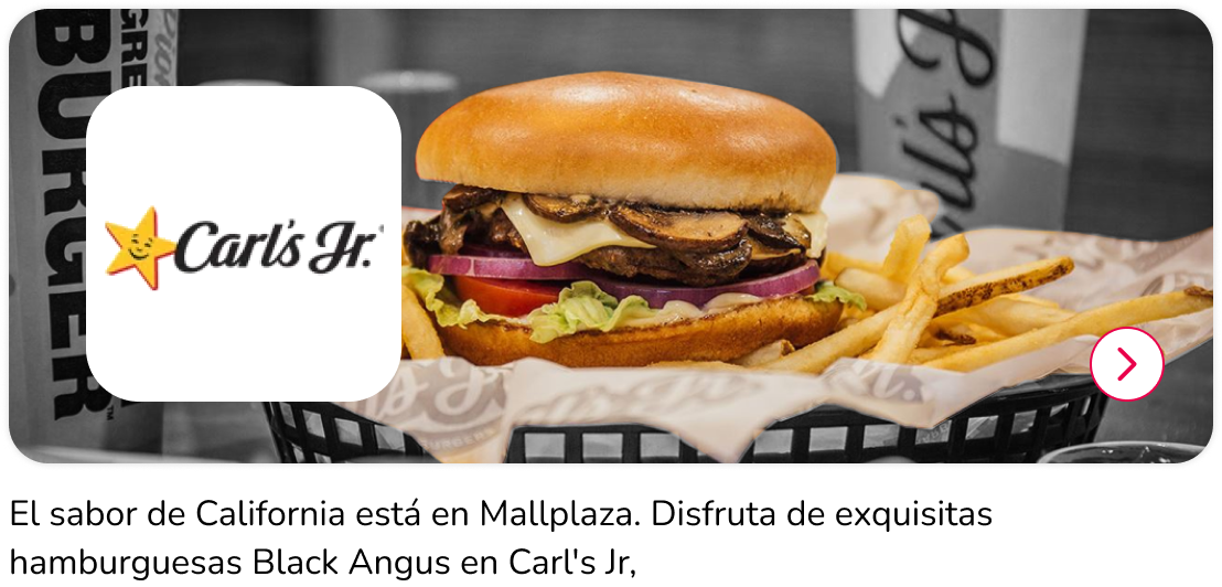 Carls Jr en Mallplaza Antofagasta