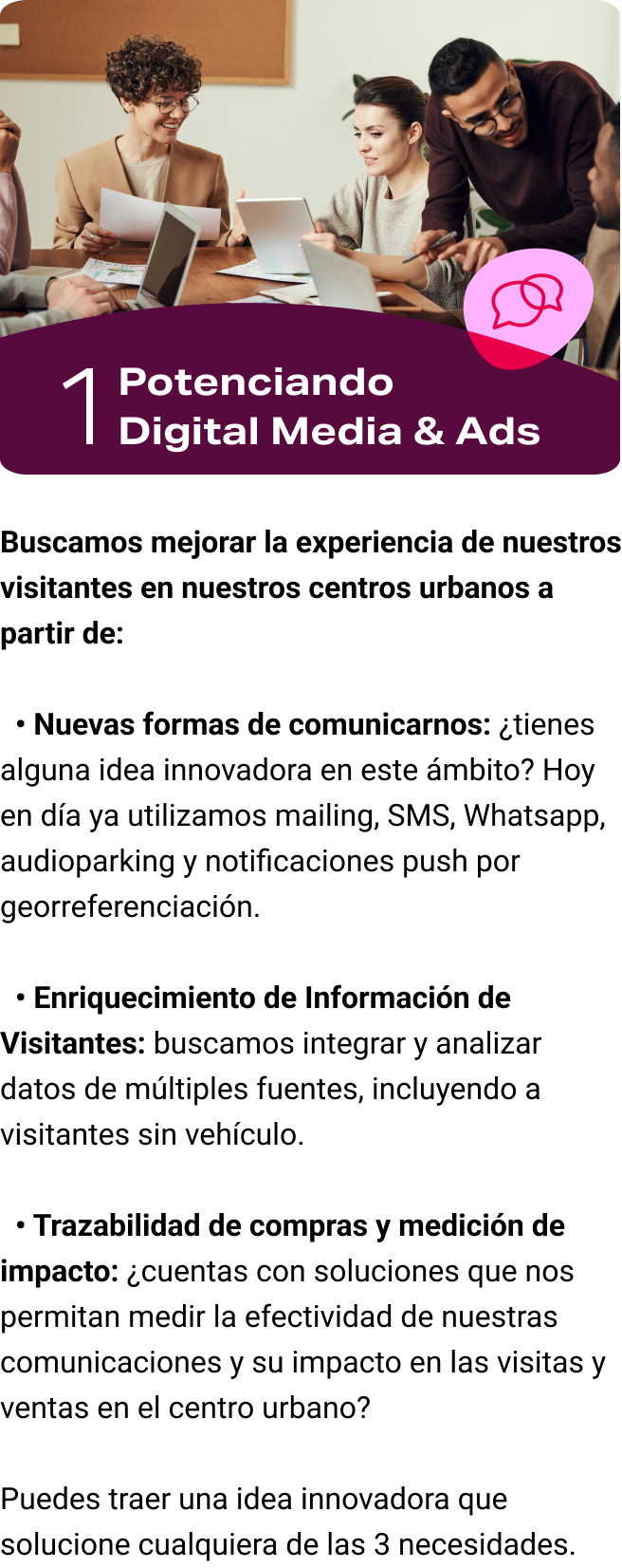 Digital Media y Ads Desafío X en Mallplaza