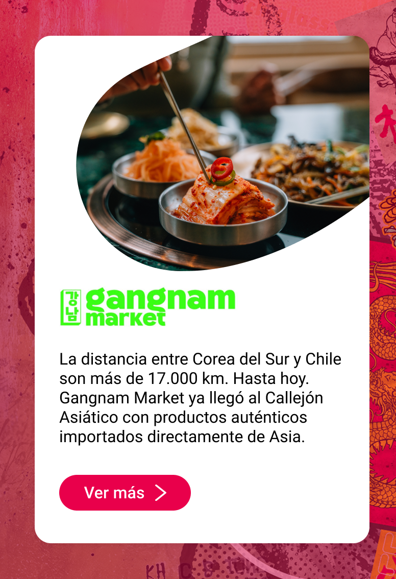 Gangnam Market Callejón asiático Mallplaza