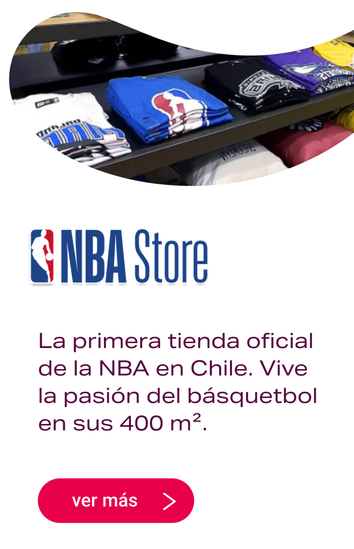 Lo mejor de NBA Store en Mallplaza Vespucio